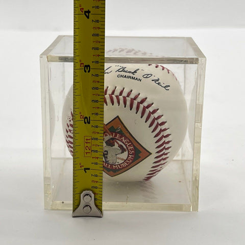 Signed Baseball Fotoball Buck O'Neil Negro Leagues Museum NLBM Autograph