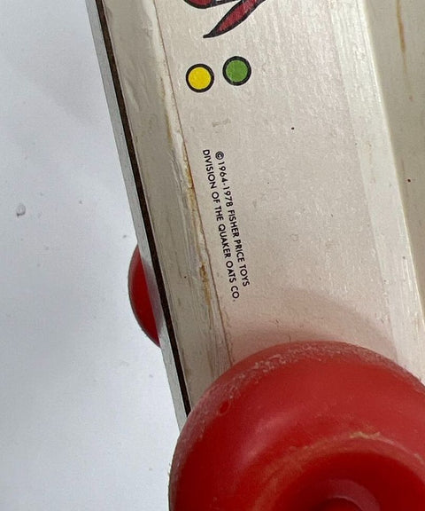 Vintage Fisher Price Pull-A-Tune Xylophone Lot of 2 8-Key Musical Toys 70s 80s