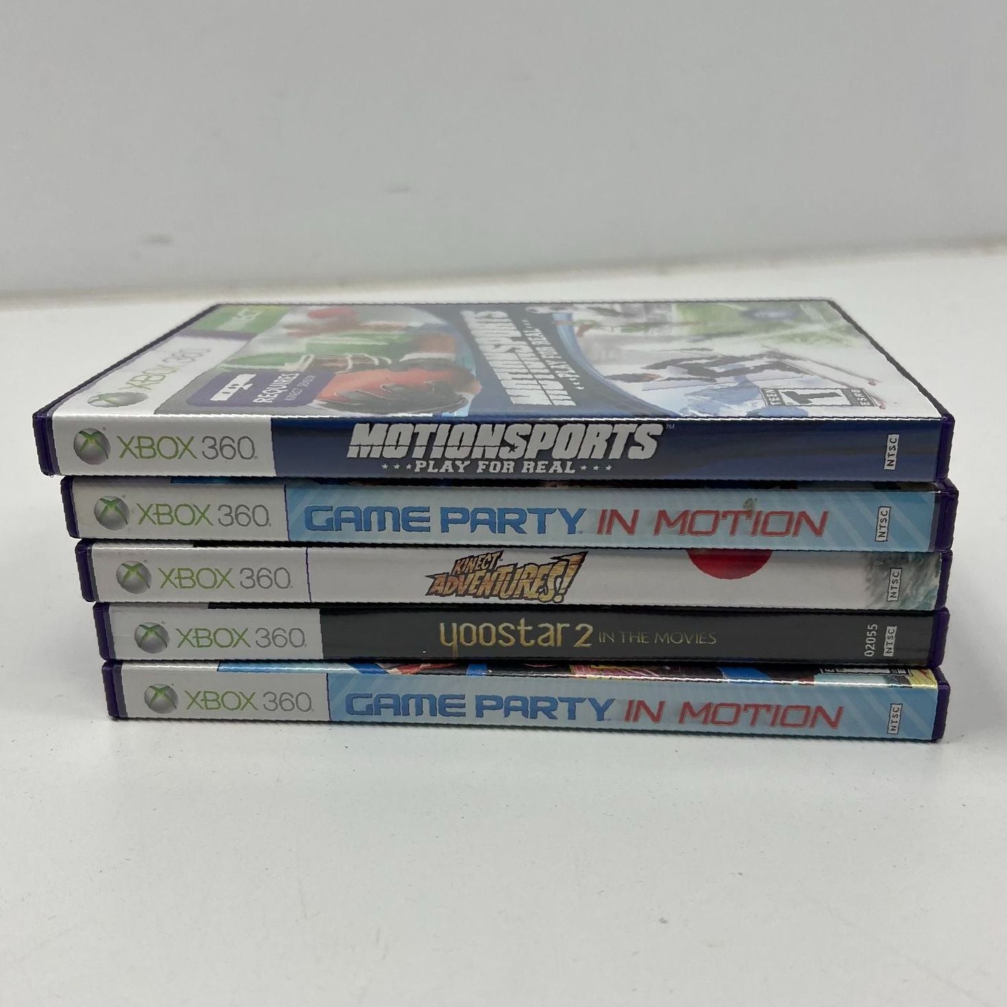 Lot of XBOX 360 Kinect Games Untested Sports Game Party Others