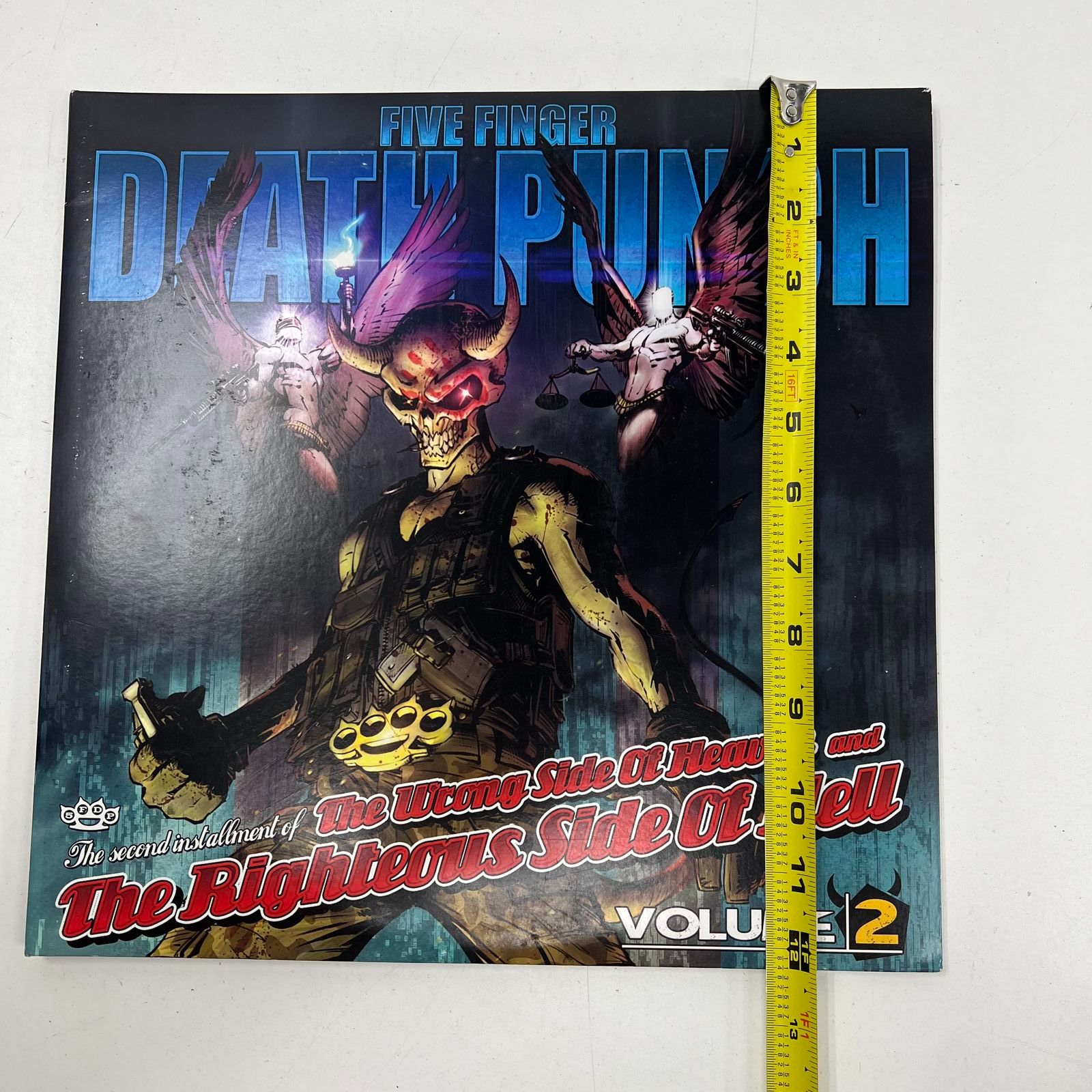 Five Finger Death Punch Righteous Side of Hell Vol 2 2xLP Vinyl Record 2013