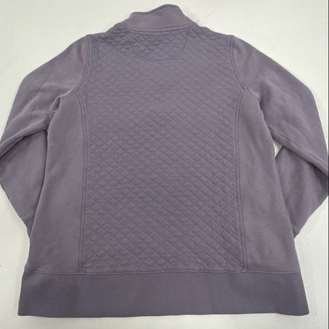 LL Bean Womens Lot 3 Quilted Pullover Blackwatch Flannel Shirt Top Sz M L