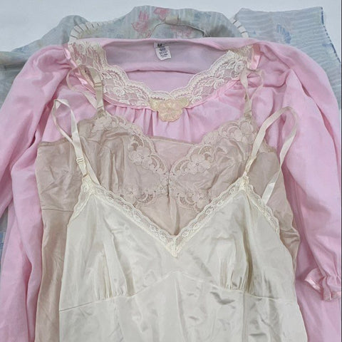 Vintage 90s Vandemere & More Lot Women's Slips Robes Multicolor Sz XL-2XL