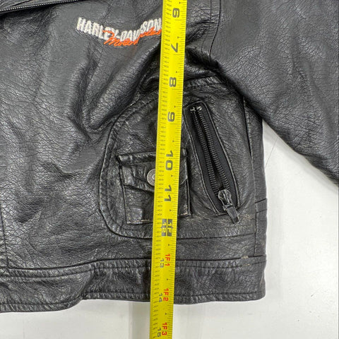 Harley-Davidson Kids Lot 2pc Moto Jacket & Fleece Pullover Sz 4T & 5