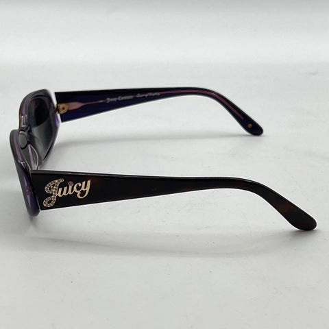 Juicy Couture Women's Purple Tortoise Sophie/S Sunglasses Pink Case Sz 54-16