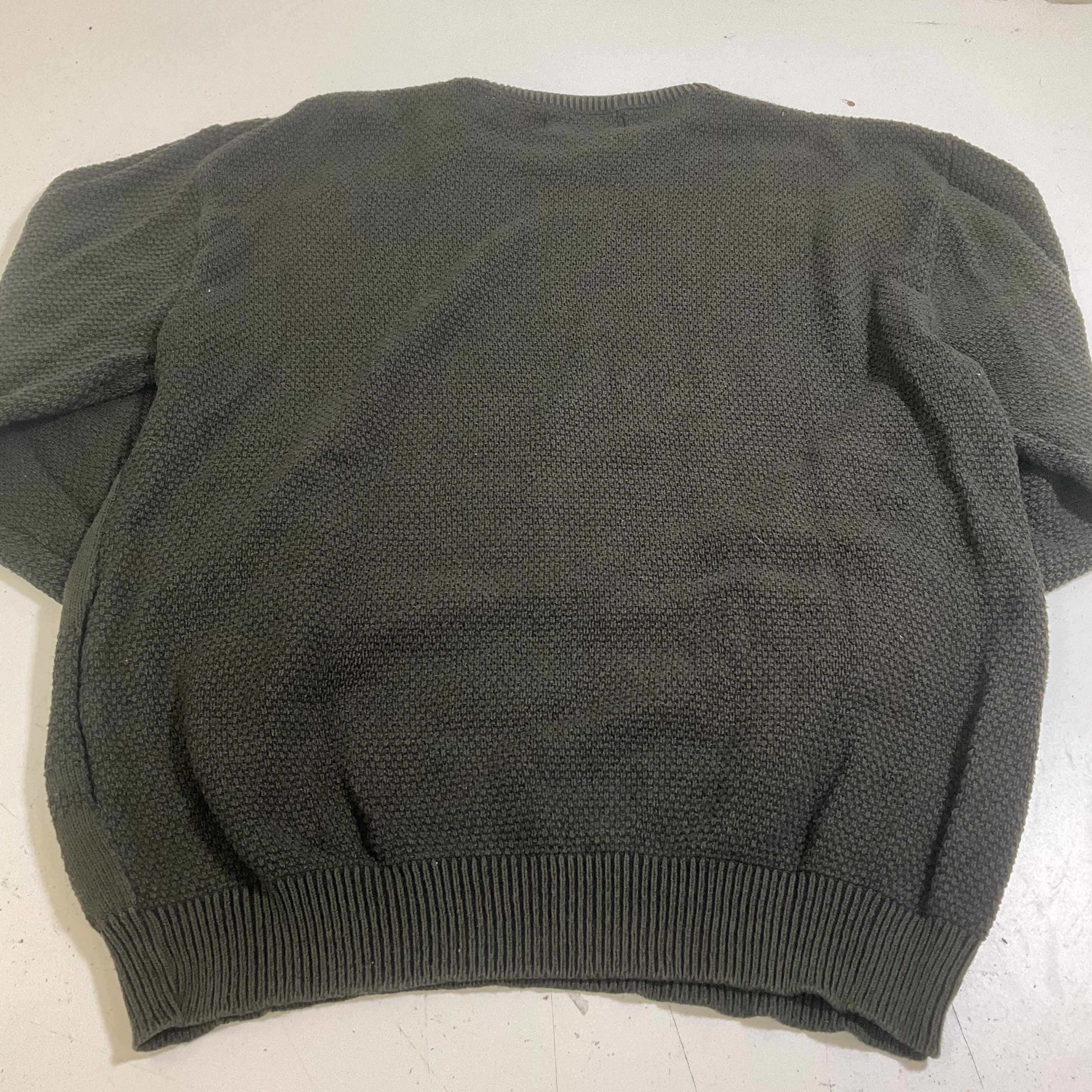 Vintage 90s Carmel Golf Golfer Sweater Made in USA Textured Knit Mens M
