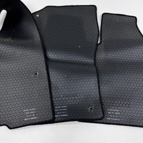 Infiniti Q50 OEM Carpet Floor Mat Set 3-Piece Black 64900-4HB0A