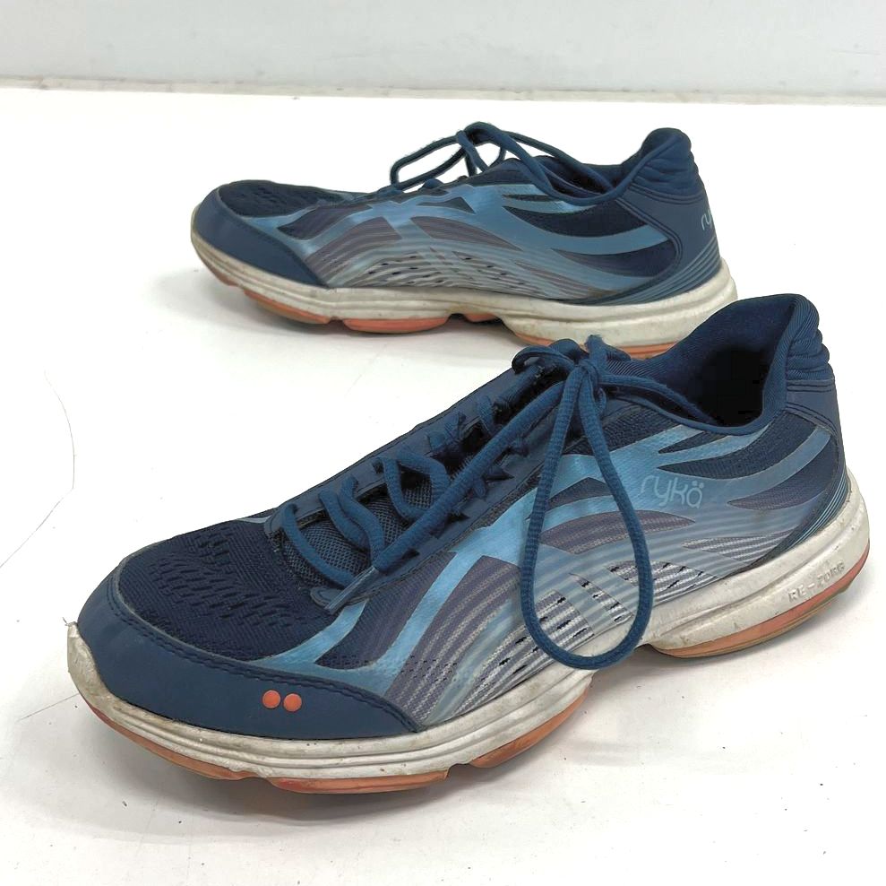 Ryka Devotion Plus 3 Blue Pink Walking Shoes Women's Size 10