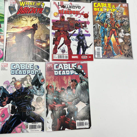 Daredevil + Cable & Deadpool 18 Comic Book Lot Marvel Comics Modern Age