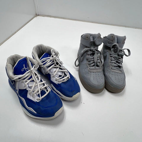 Lot 2 Nike Air Force 1 High & Kyrie Infinity Basketball Shoes Sz 8 & 8.5