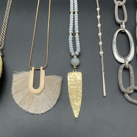 White House Black Market Silpada Chico's Banana Republic Necklace Lot of 11