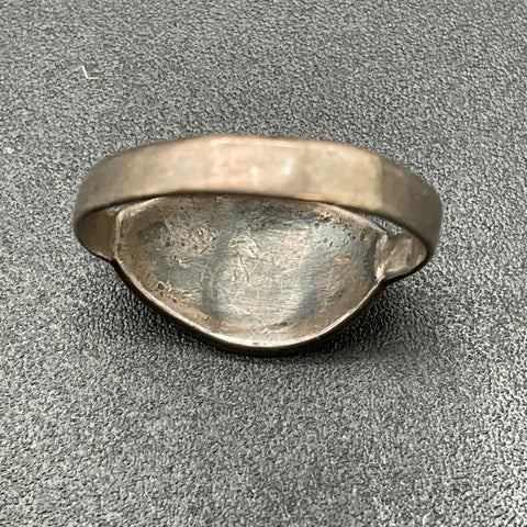 Vintage Jimmie Nezzie Navajo Sterling Silver Ring Size 7 Native American