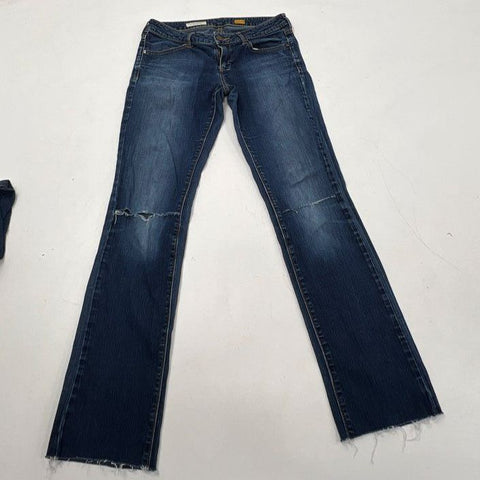 Pilcro Women's Jeans Lot of 2 Blue Denim Flare & Skinny Size 27