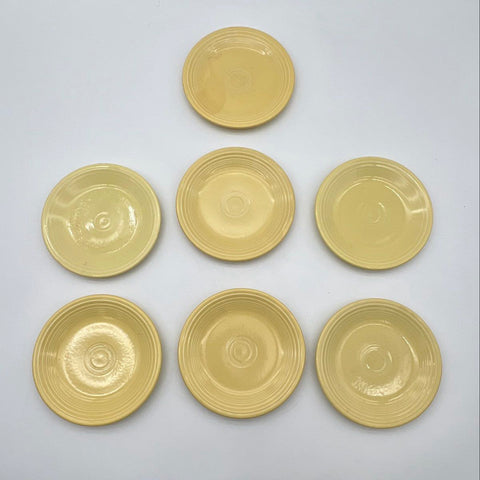 Homer Laughlin Fiesta Yellow Dinnerware 13pc Set Plates Dinner Salad Bread