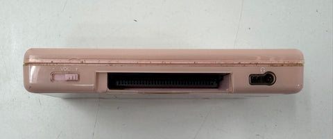 Nintendo DS Lite Pink Handheld Console & Mario Kart DS Game Lot Tested