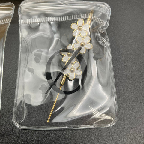 Oreylo Helix Hook Earrings Lot of 5 Heart Cross Rose Flower Gold Tone
