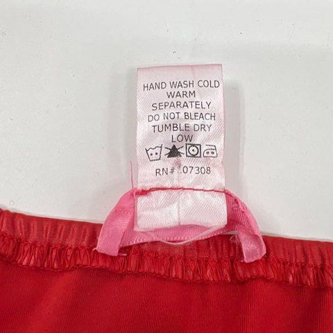 Lydia U.S.A. Women's Red Halter Full Zip Ruched Mini Dress Buckles Sz S