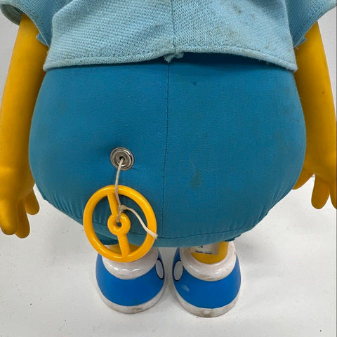 Vintage 1990 The Simpsons Bart Simpson Talking Pull-String Doll 21" Figure