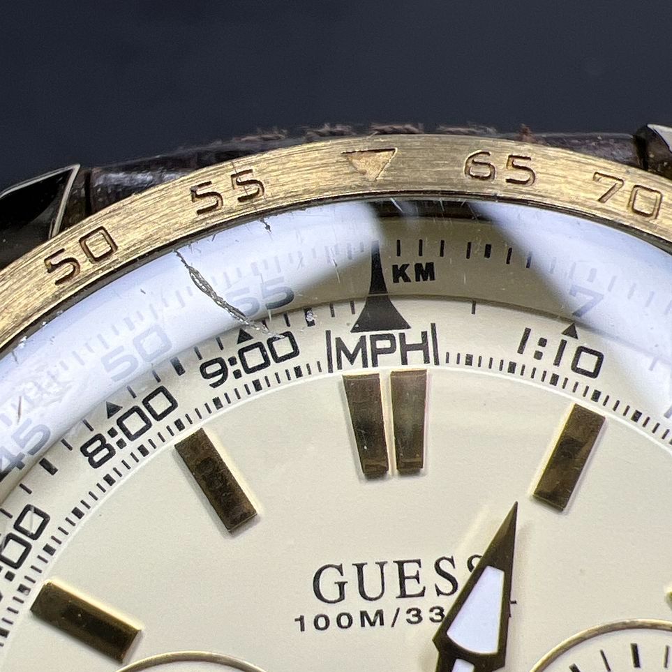 Guess Waterpro U14503G1 Wristwatch New battery