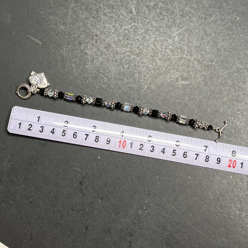 Sundance Jewelry Co Sterling Silver Sisters & God Mother Charm Bracelet