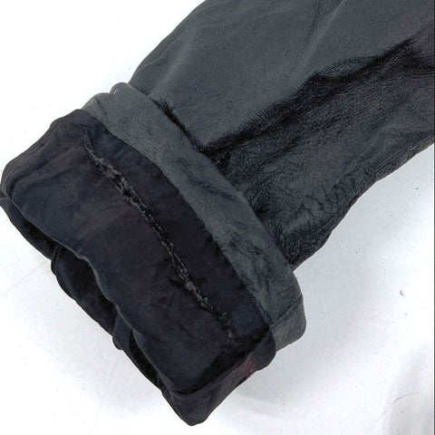 Vintage 70s Dan Di Modes 24k Leather Belted Trench Coat Jacket Made in USA