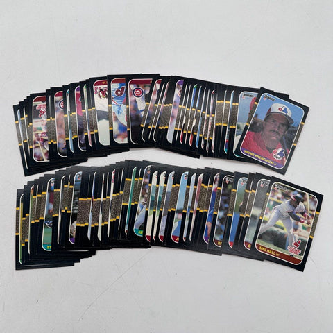 Baseball Card Lot 1980s Donruss MLB Approximately 400 Cards 2 Lbs See Photos