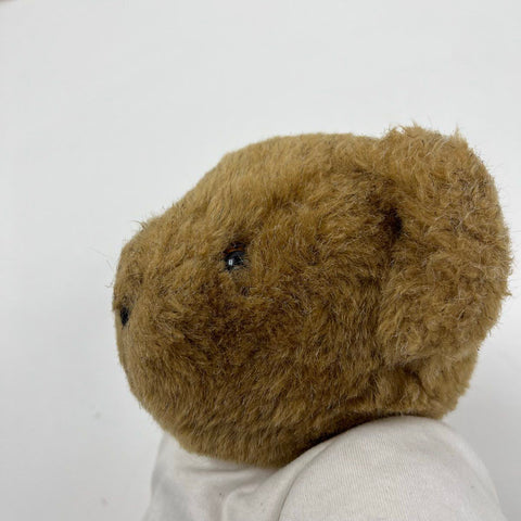 Vermont Teddy Bear Co Love Tattoo Plush Brown Bear Denim Jeans Embroidered Heart