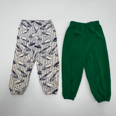 Vintage 90s Healthtex Mixed Lot of 8 Kids Play Pants Trousers Toddler NWT