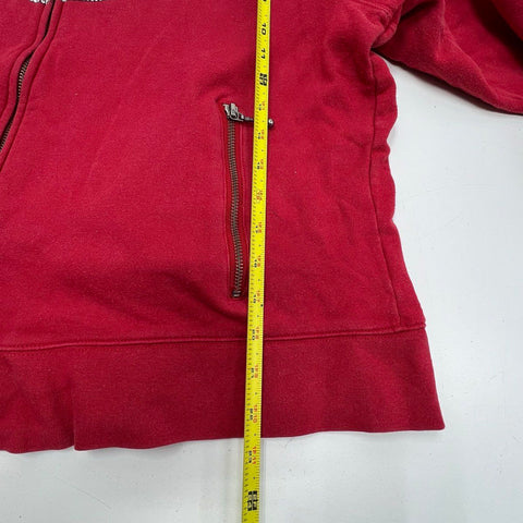 Vintage Y2K Harley-Davidson Rhinestone Script Logo Full Zip Hoodie Sz 2W