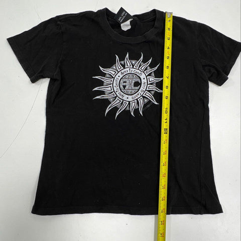 Vintage 2005 Alice in Chains Sun Logo Grunge Rock Band Baby Tee Impact Merch