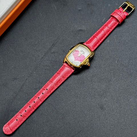 Invicta Lupah Peace & Love Watch Set 1984 6 Interchangeable Leather Straps