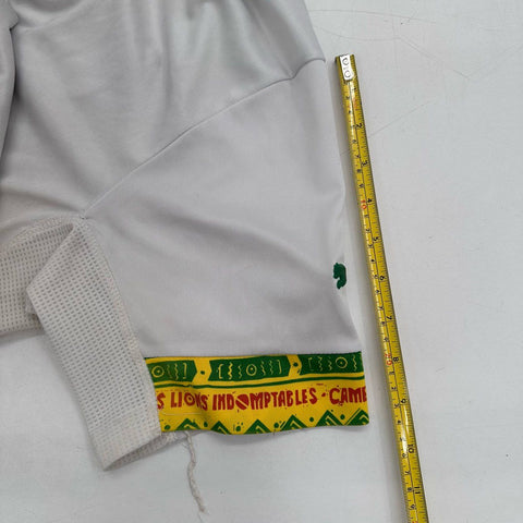 Puma Cameroon National Team 2012-2013 Away Soccer Jersey White Mens Sz L