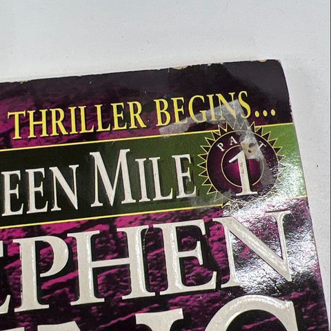 Stephen King The Green Mile Complete 6 Book Serial Set 1996 Paperback Lot