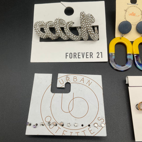 Chico's Lauren Conrad Urban Outfitters Fashion Earrings Jewelry Lot of 9 Sets