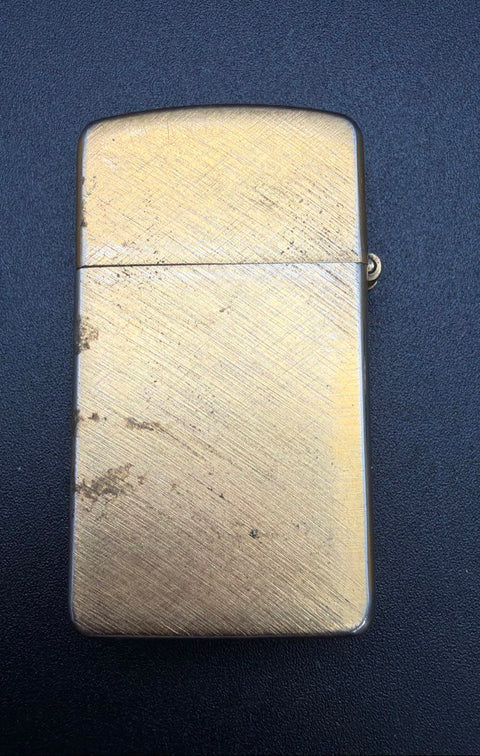Vintage Park Lighter Purolator Logo Pink & Red Stones Murfreesboro TN USA