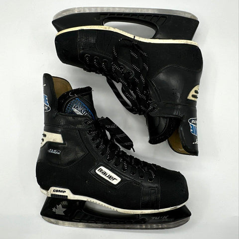 Bauer Supreme Composite Ice Skates TUUK Plus Blades Black ~11.25" Outsole