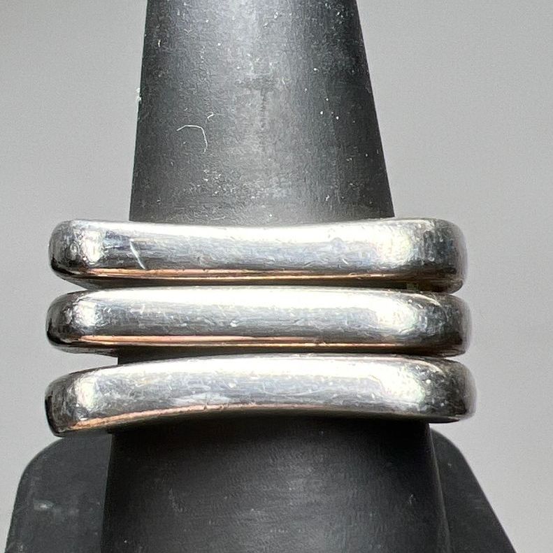 Silpada Sterling Silver Bars Ring Size 9
