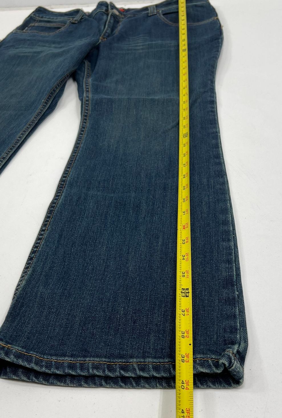 NWT Women's Bulwark FR CAT2 2112 Blue Denim Jeans - Size 16x30 Curvy Fit