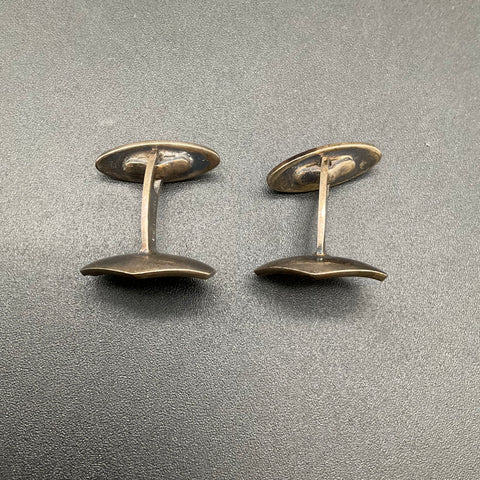 Vintage RL Denmark Sterling Silver 925 Mid Century Modern MCM Cufflinks 11.5g