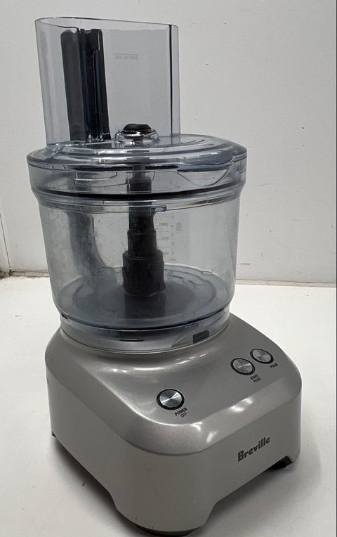 Breville 12-Cup Food Processor Silver Base With Blades For Parts Only
