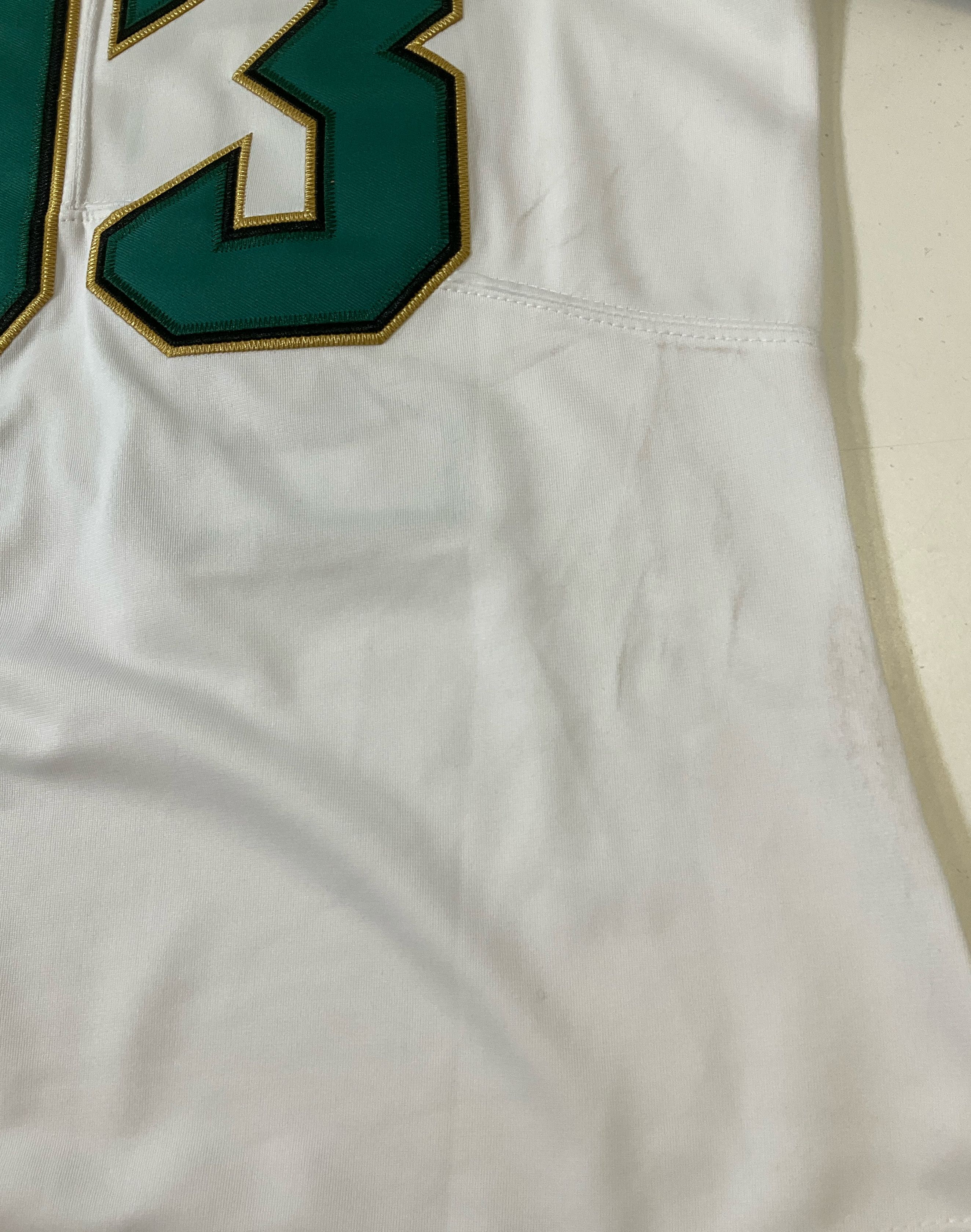 Nike Jacksonville Jaguars Tyson Campbell 93 White Jersey Youth Size Large