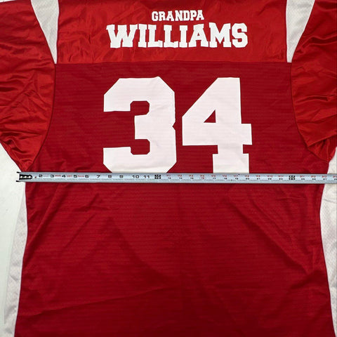 Teamwork Athletic Cards Grandpa Williams 34 Football Jersey Sz 4XL