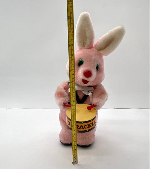 Vintage Duracell Bunny Plush Mechanical Toy 14 Inch
