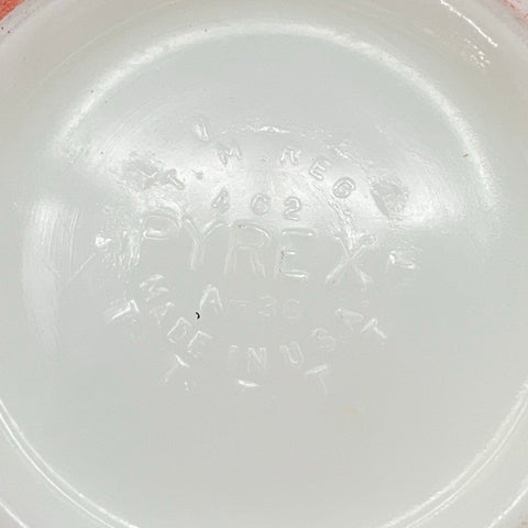 Pyrex 3 Piece Mixing Bowl Lot 401 Turquoise 402 Red Stripe 403 Old Orchard