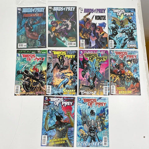 DC Birds of Prey 18 Comic Lot + Arrow #16 New 52 & Pre-52 Issues