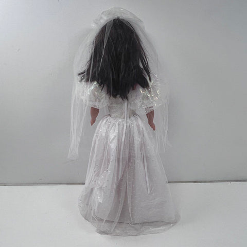 Barbie Mattel My Size Bride Doll 3 Foot Tall Brunette Vintage 1990s With Veil