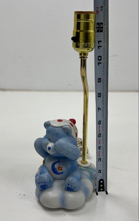 Vintage Care Bears Bedtime Bear Ceramic Table Lamp 1983 American Greetings
