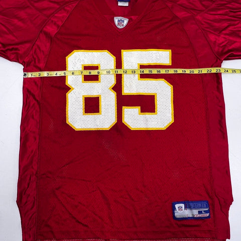 Reebok Men's Washington Redskins Marc Boerigter #85 NFL Football Jersey Size L