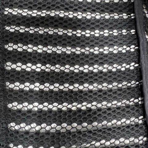 Express Women's Black Mesh Stripe Full Zip Jacket Size S NWT