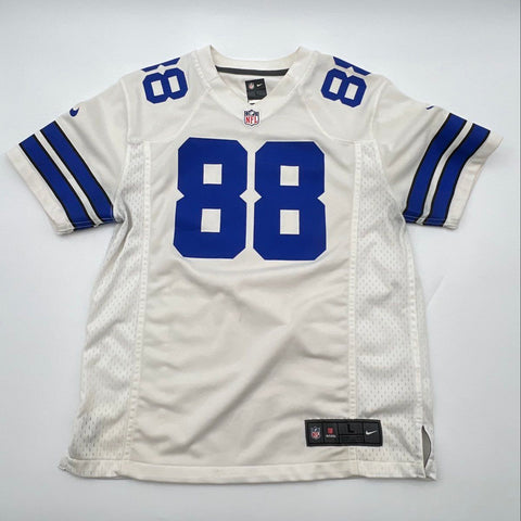 Nike Men's NFL Dallas Cowboys Dez Bryant Jersey White On Field Sz L