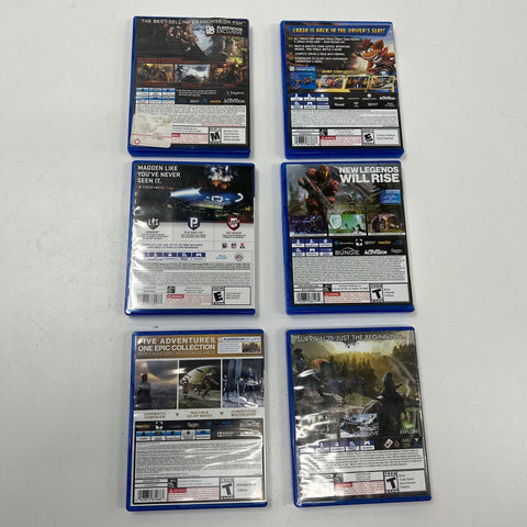 Call of Duty Black Ops III CTR ARK Destiny Sony PlayStation 4 6 Game Lot PS4